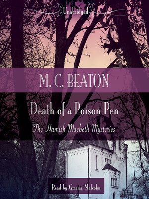 cover image of Death of a Poison Pen